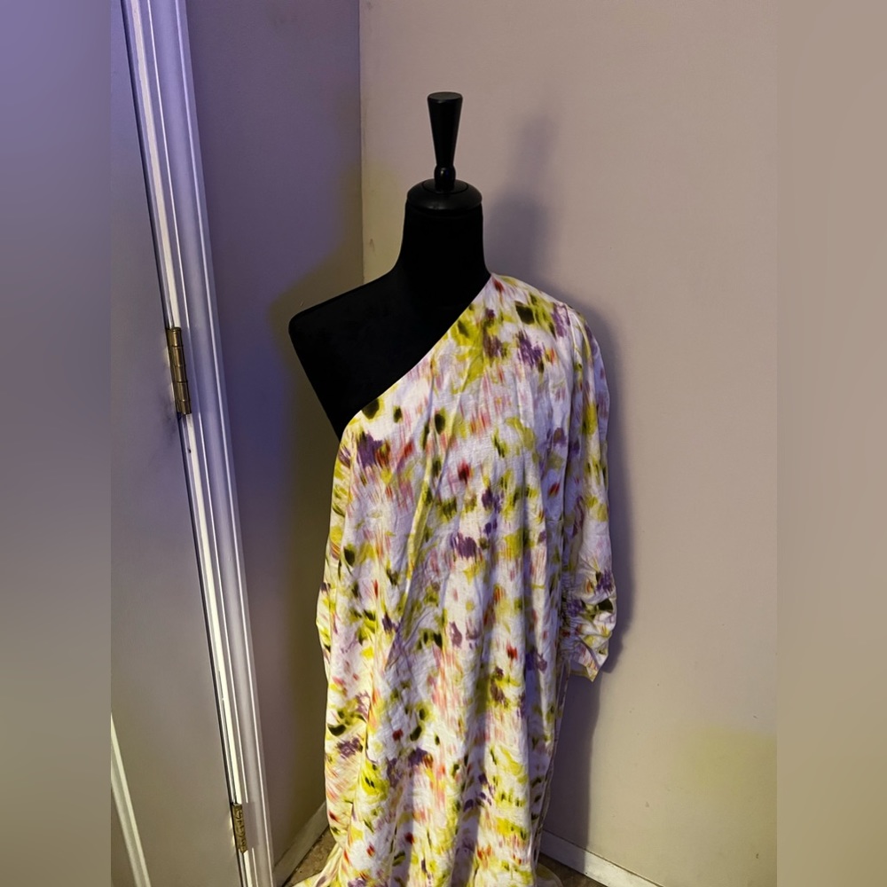 One shoulder floral dress 4X NWT Target
